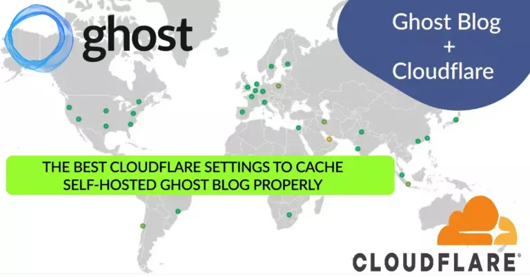 Boost Speed of a Ghost Blog massively with proper Cloudflare CDN Cache for Free